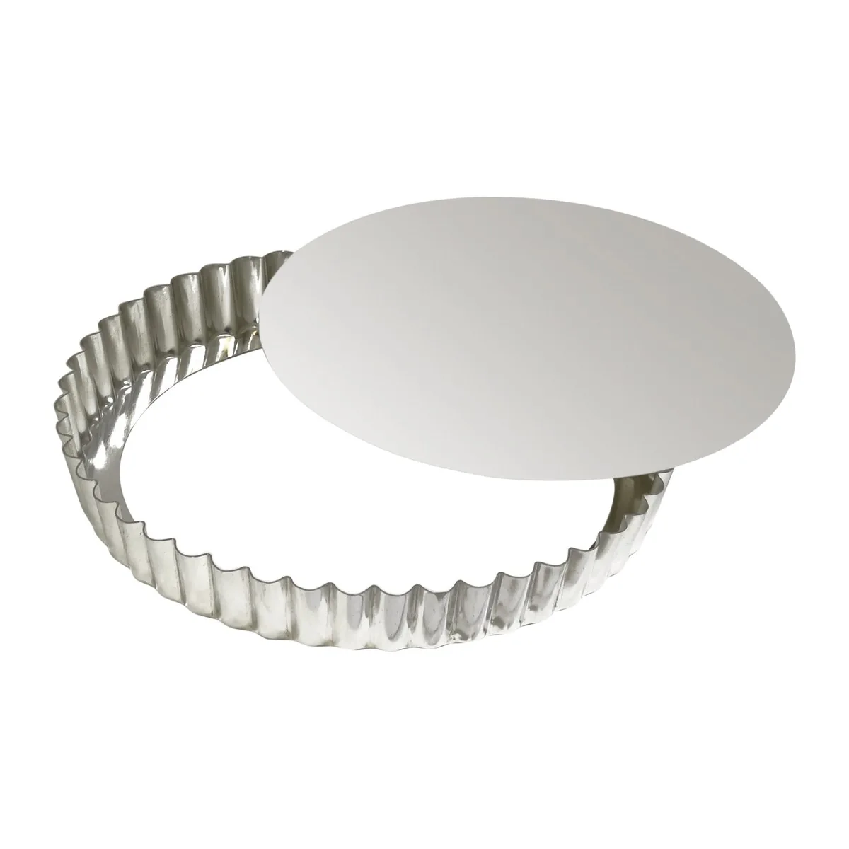 Gobel Fluted Tart Mould with Loose Base Ø 280 mm, Tinplate
