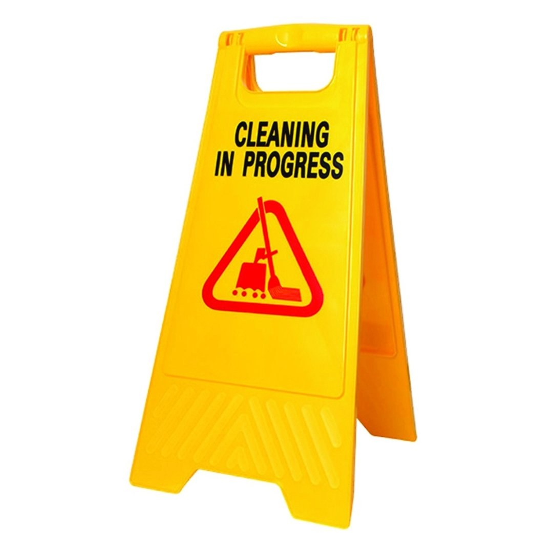 cleaning في progress warning لافتة 61cm — TKF France