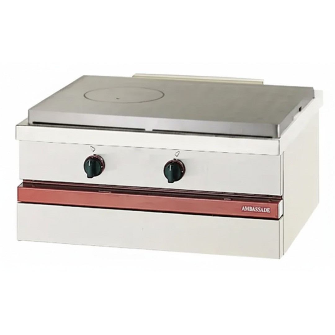 Simmer plate. • 1 cast iron simmer plate (650 x 500 mm)