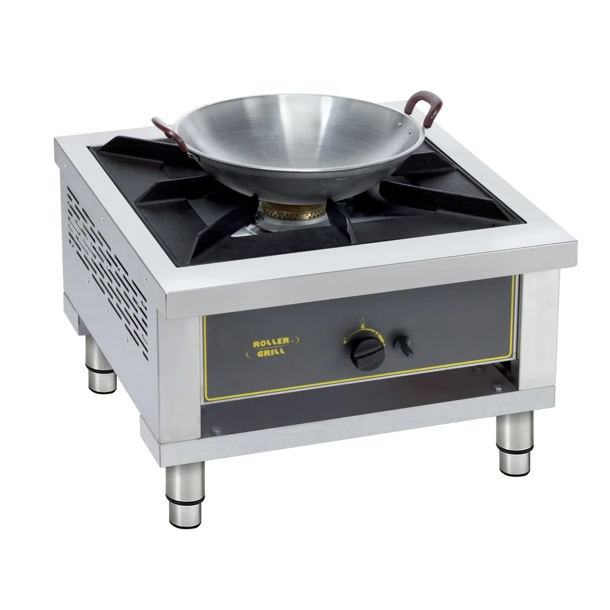 Gas Wok and Stock Pot Stove, 1 Burner, 14 kW