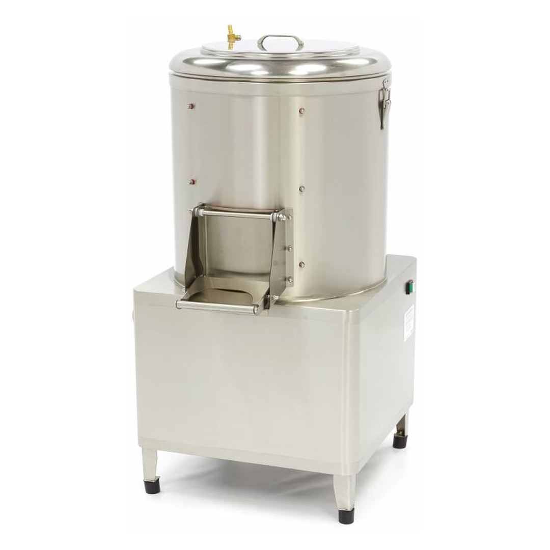 Stainless Steel Potato Peeler 20kg Capacity, 1.5HP