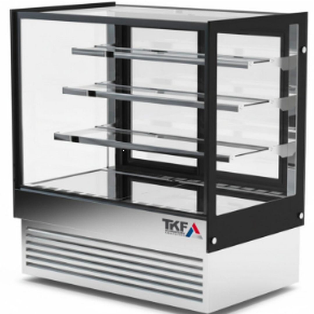كيك واجهة عرض 4- جانبي زجاج 150cm ventilated — TKF France