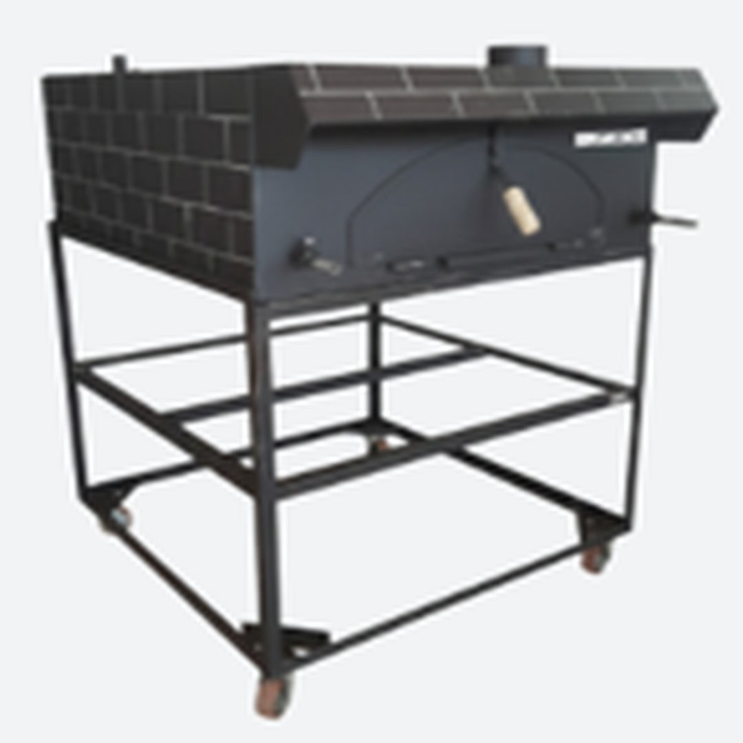 Gas Manakeesh Oven 12-Piece Capacity on Mobile Stand — IPEC