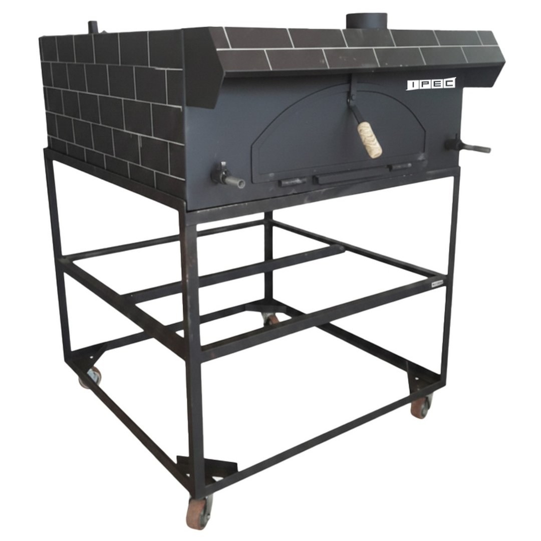 Gas Manakeesh Oven 9-Piece Capacity on Mobile Stand — IPEC