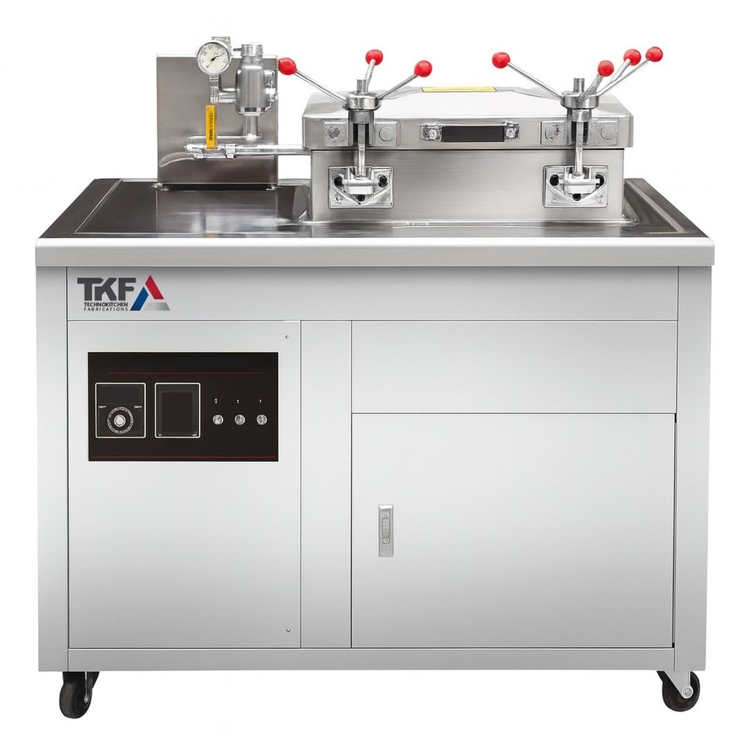 غاز pressure مقلاة 35L مفرد حوض — TKF France