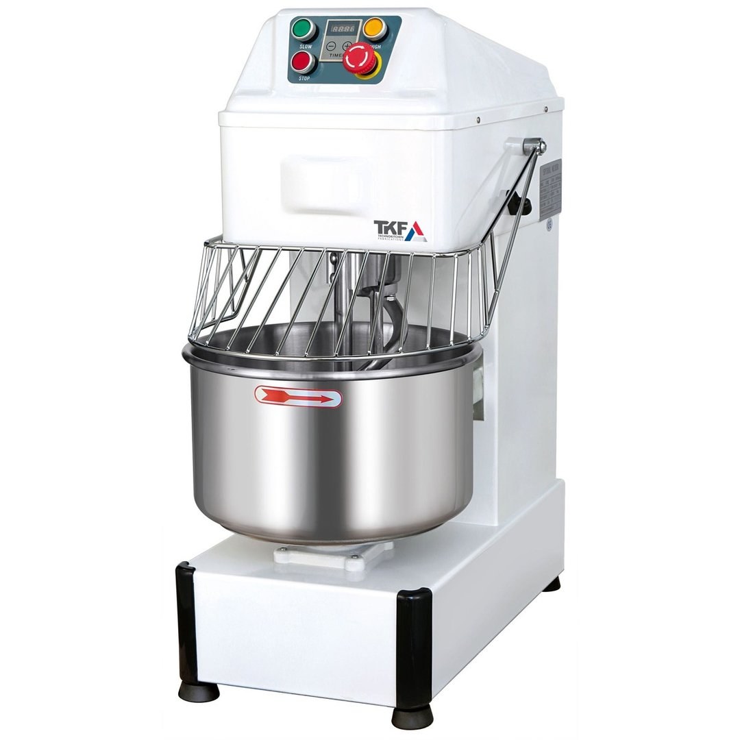 Spiral Dough Mixer 21L, 8kg Flour Capacity — TKF France