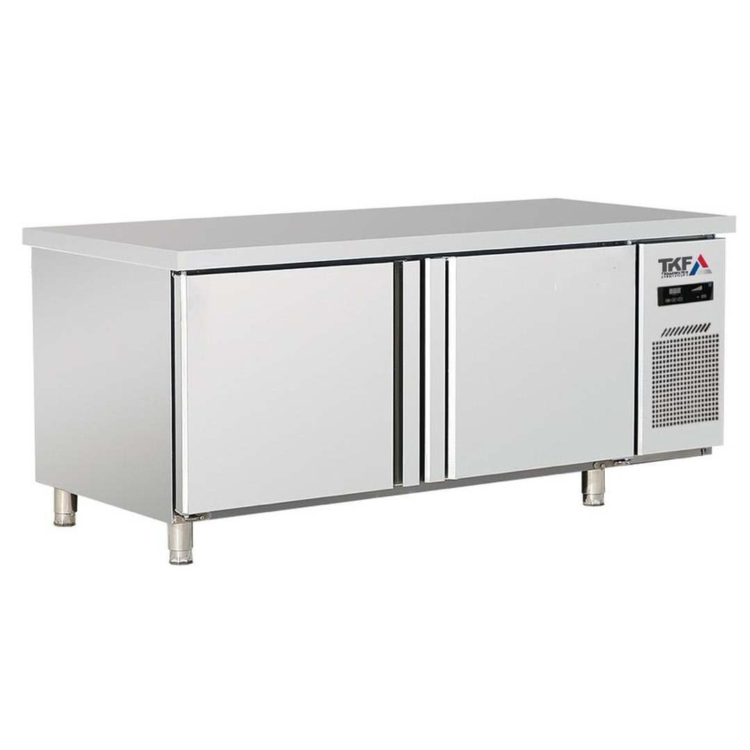 Stainless Steel Under-Counter Refrigerator 390L — 150×70×85cm