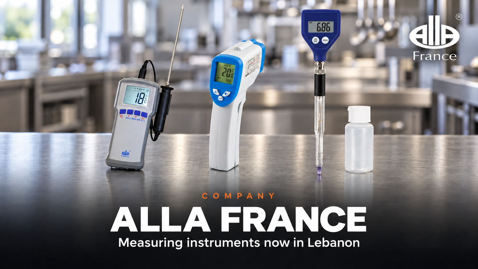 ALLA France Arrives at IPEC: Measuring Instruments Now in Stock in Lebanon