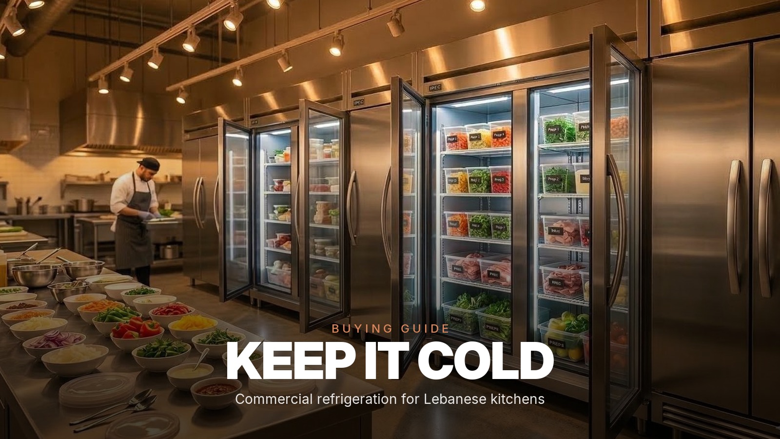 Commercial Refrigerator Buying Guide for Lebanese Restaurants