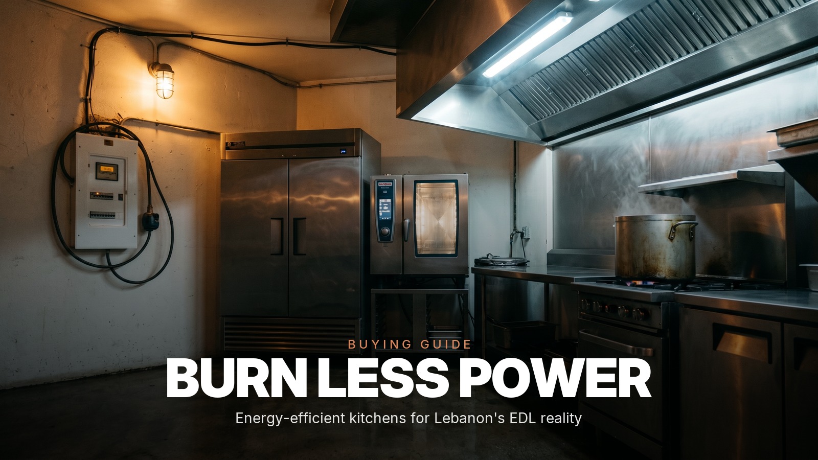 How to Save on Electricity in Your Commercial Kitchen: A Practical Guide for Lebanon