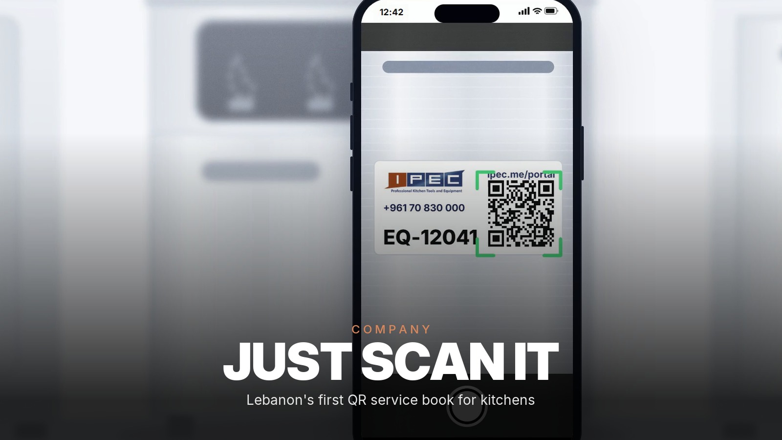 Your Kitchen, One Scan Away: Inside Lebanon’s First QR Equipment Portal