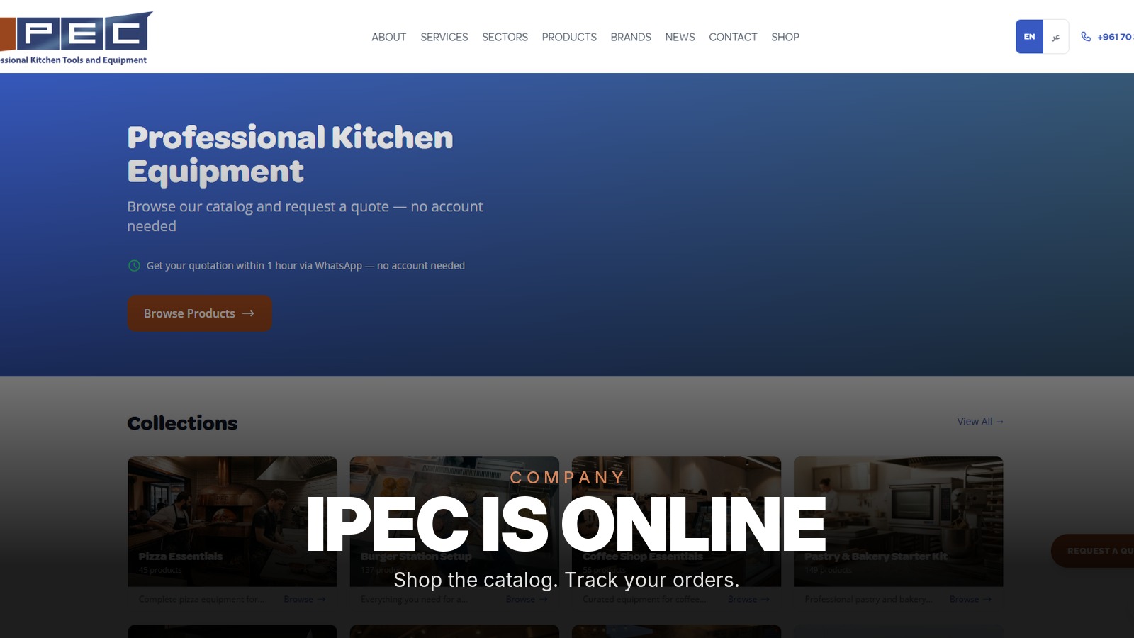 IPEC Goes Digital: Introducing Our Online Product Catalog and Client Portal
