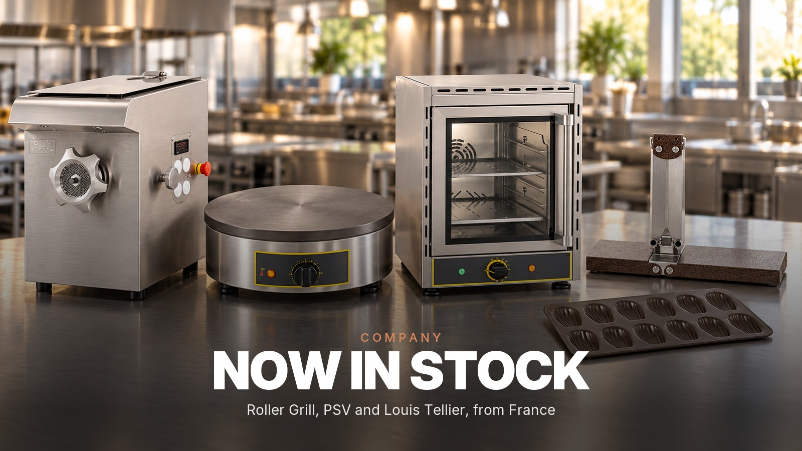 Roller Grill, PSV and Louis Tellier Arrive at IPEC: 103 New References in Stock in Lebanon