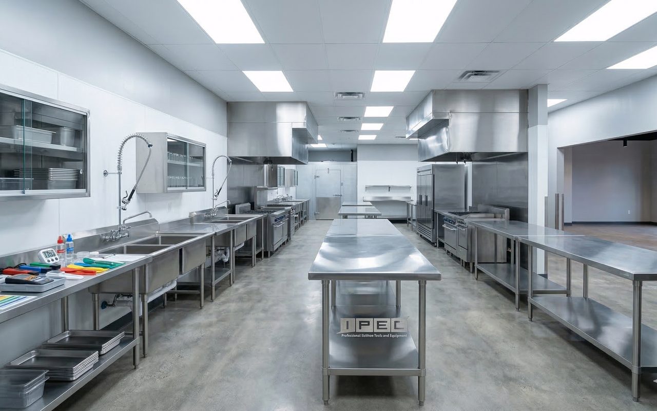 Stainless Steel Kitchen Build