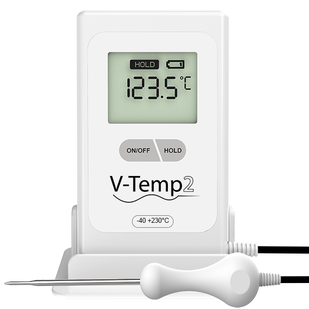 Thermomètre à sonde filaire V-Temp 2