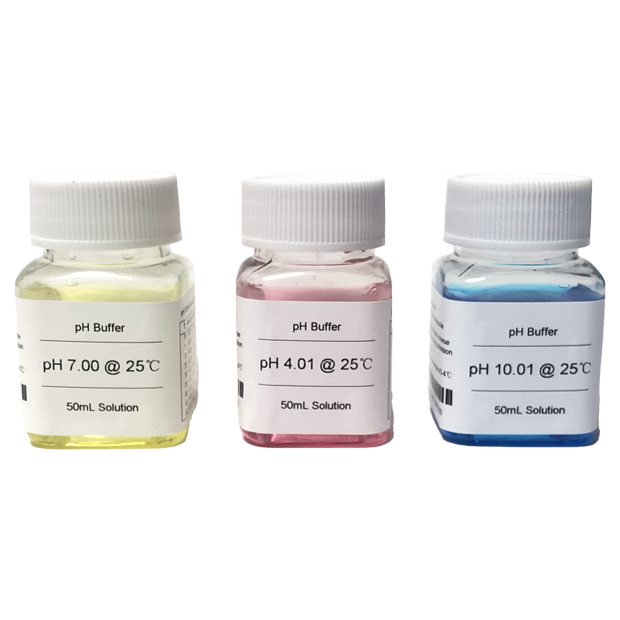 Kit de solutions d'étalonnage pH 3x50 ml