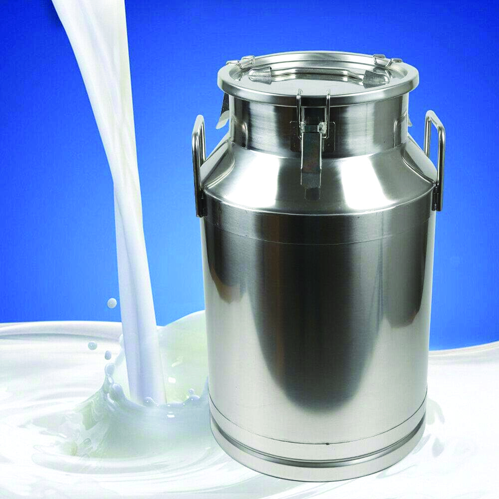 Heavy-Duty Stainless Steel Milk Can 40 L — TKF France