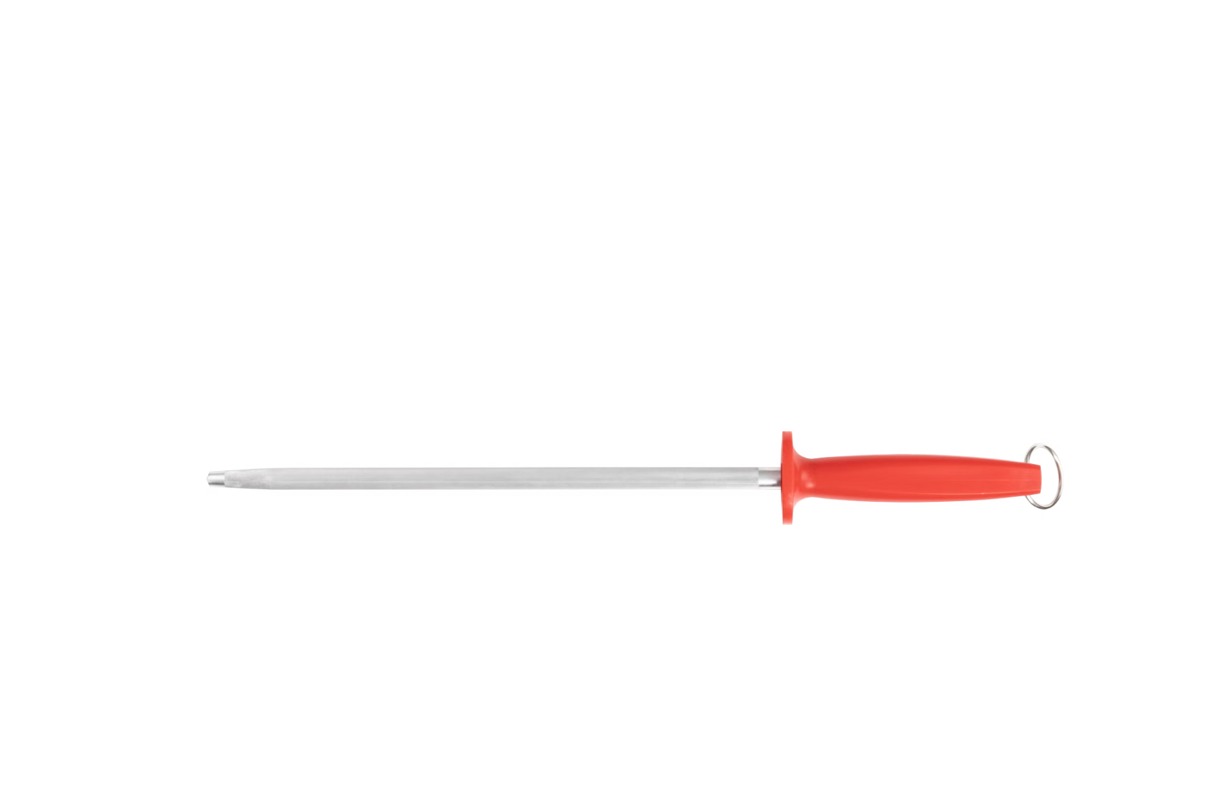 Sharpening Steel HRC62 25.4cm Red Handle