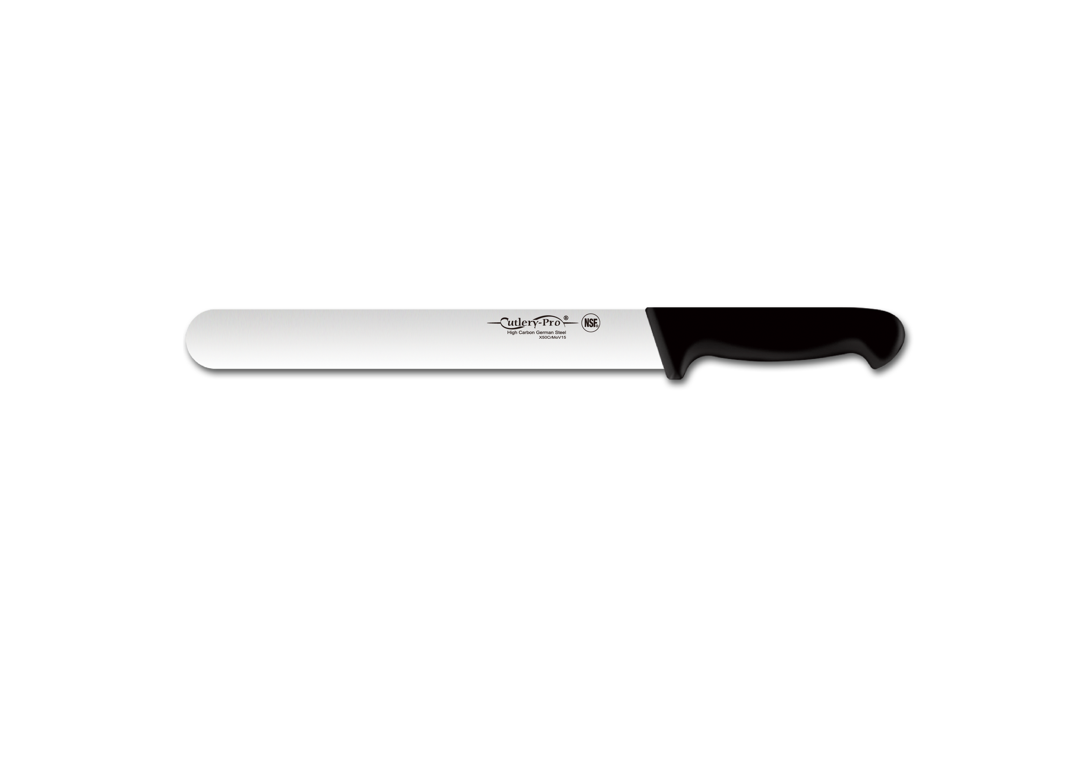 Shawarma Knife 30cm Plain Blade Red Handle RD201 — Cutlery Pro